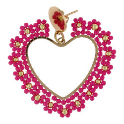 Oorbellen facetgeslepen...