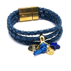 Armband facet 6mm (champagne)