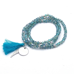 Armband facet 6mm (champagne)