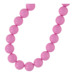 Ketting 18mm acryl kralen...