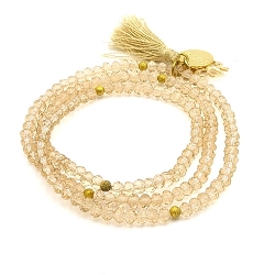 Armband facet 6mm (champagne)