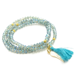 Armband facet 6mm (champagne)