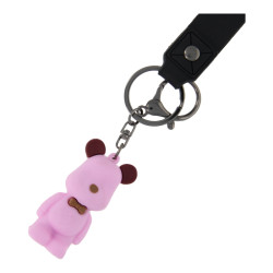 Tassen/sleutelhanger beer roze