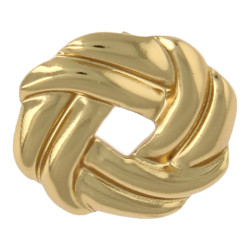 Oorbellen stainless steel knot