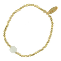 Armband 3mm 14krt met...