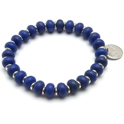 Armband facet 6mm (champagne)