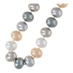 Ketting glasparels 18x24mm...
