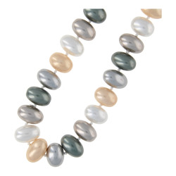 Ketting glasparels 15x20mm...