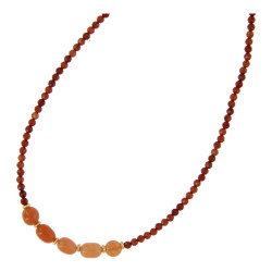 Ketting halfedelsteen...