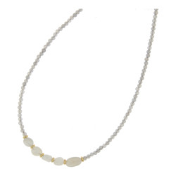 Ketting halfedelsteen...