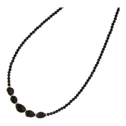 Ketting halfedelsteen onyx