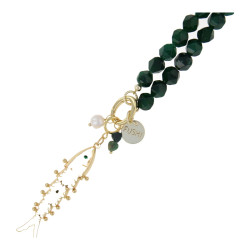 Ketting halfedelsteen...