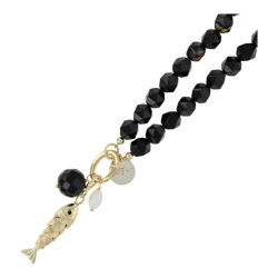 Ketting halfedelsteen...