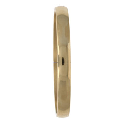 Armband goud bangle rond 19cm