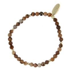 Armband halfedelsteen 4mm...