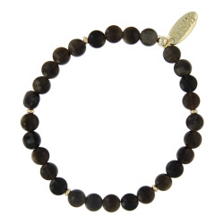 Armband halfedelsteen 6mm...