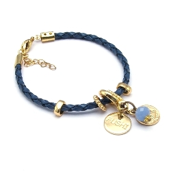 Armband facet 6mm (champagne)