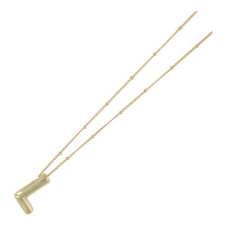 Ketting metaal met letter L