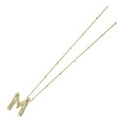 Ketting metaal met letter M