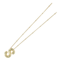 Ketting metaal met letter S