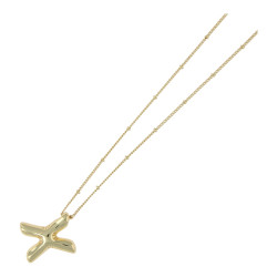 Ketting metaal met letter X