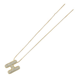 Ketting metaal letter...