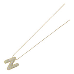 Ketting metaal letter...