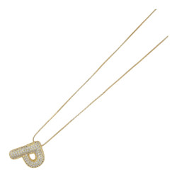 Ketting metaal letter...