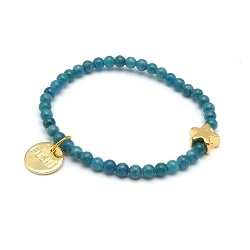 Armband facet 6mm (champagne)