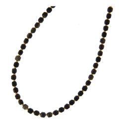 Ketting halfedelsteen 6mm...