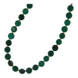 Ketting halfedelsteen 10mm...