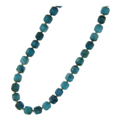 Ketting halfedelsteen 8mm...