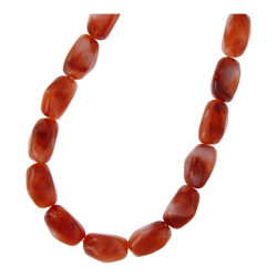 Ketting acryl ovaal kralen...