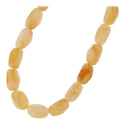 Ketting acryl ovaal kralen...