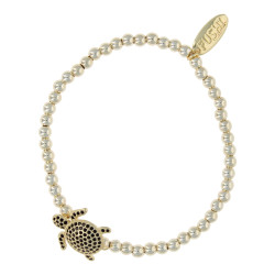 Armband 14krt goud 4mm...