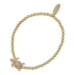 Armband 14krt goud 4mm...