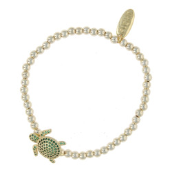 Armband 14krt goud 4mm...