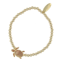 Armband 14krt goud 4mm...