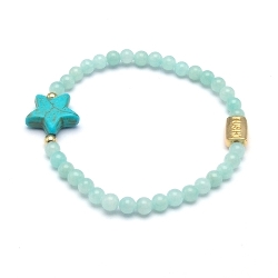 Armband facet 6mm (champagne)