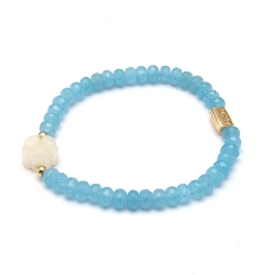 Armband facet 6mm (champagne)