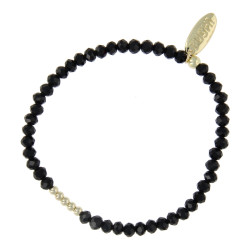 Armband facetgeslepen 4mm...