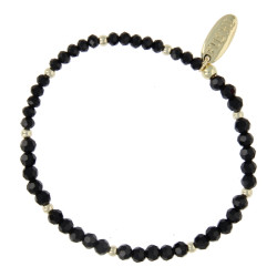 Armband facetgeslepen 4mm...