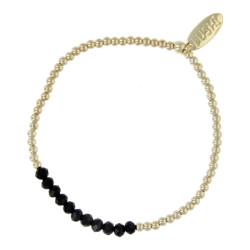 Armband facetgeslepen 4mm...