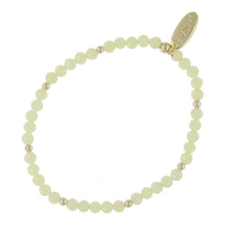Armband halfedelsteen lemon...
