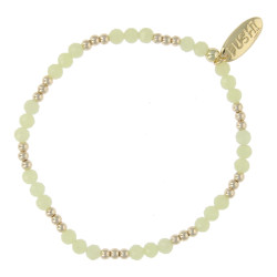 Armband halfedelsteen lemon...