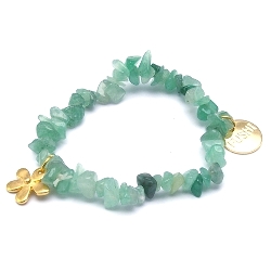 Armband facet 6mm (champagne)