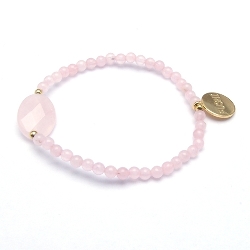 Armband facet 6mm (champagne)