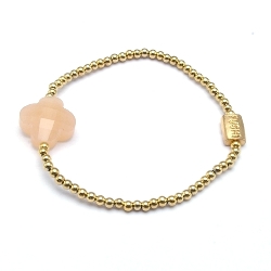 Armband facet 6mm (champagne)