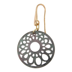 Oorbellen mother of pearl...