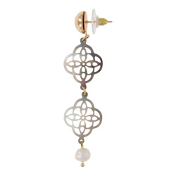 Oorbellen mother of pearl...